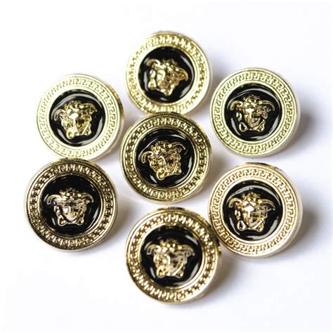 versace style button up|versace buttons for women.